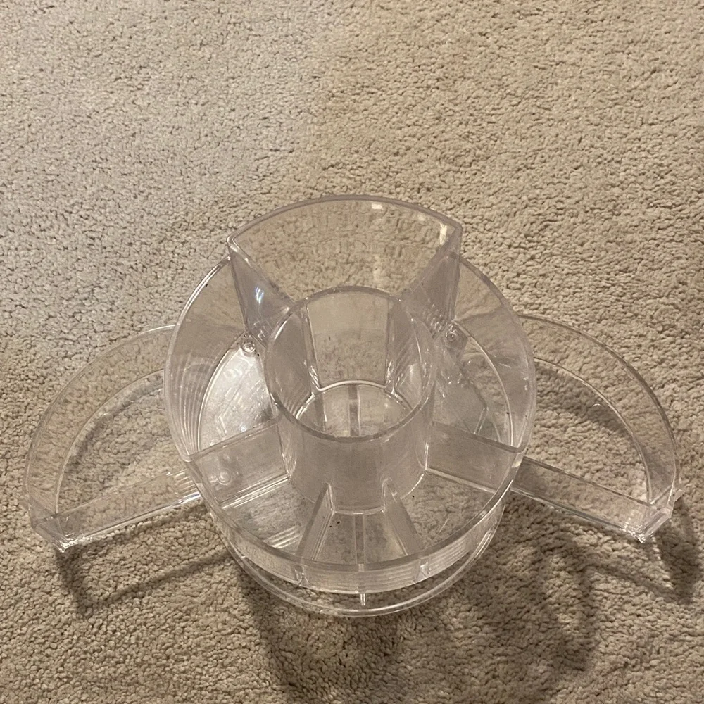 Clear Acrylic Makeup Organizer